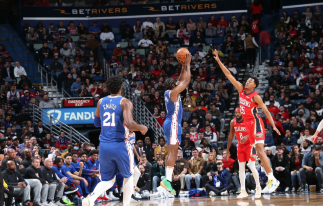  哈登组织串联完美76人轻取魔术喜提五连胜